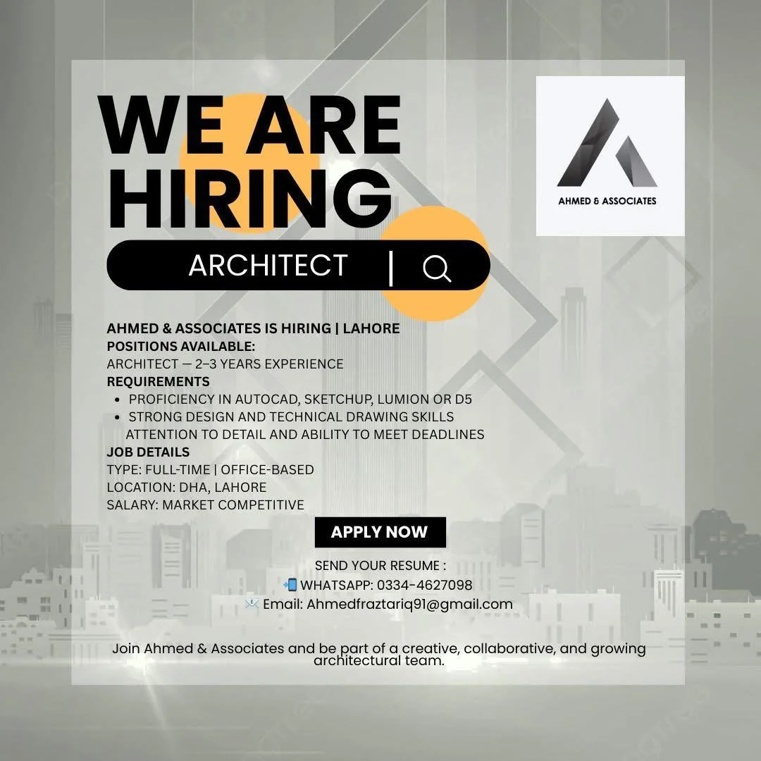 Ahmed & Associates Jobs 2026